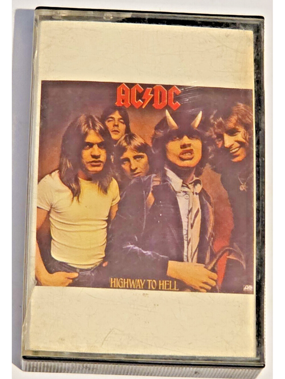 AC/DC Highway to Hell 1979 Cassette Columbia House Club CS Bon Scott Rare